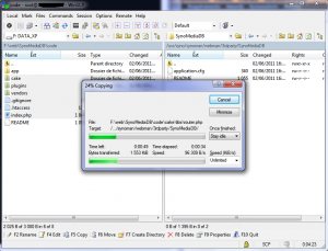 WinSCP_transfert_file